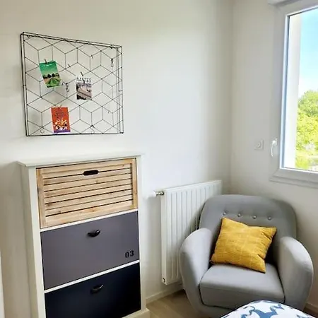 Appartamento Yellow Currie : T3 Avec Terrasse Et Vue Sur Parc *